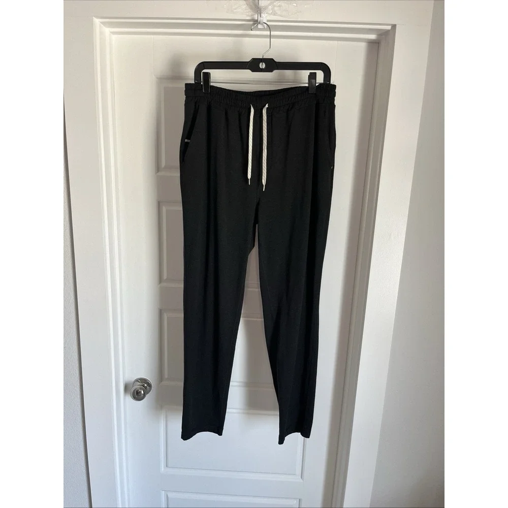 Vuori Mens XL Ponto Performance Drawstring Jogger Pants Athleisure V418 Gym Run